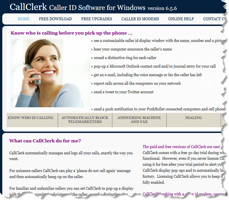 CallClerk screenshot